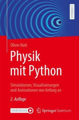 Kniha Physik mit Python Oliver Natt
