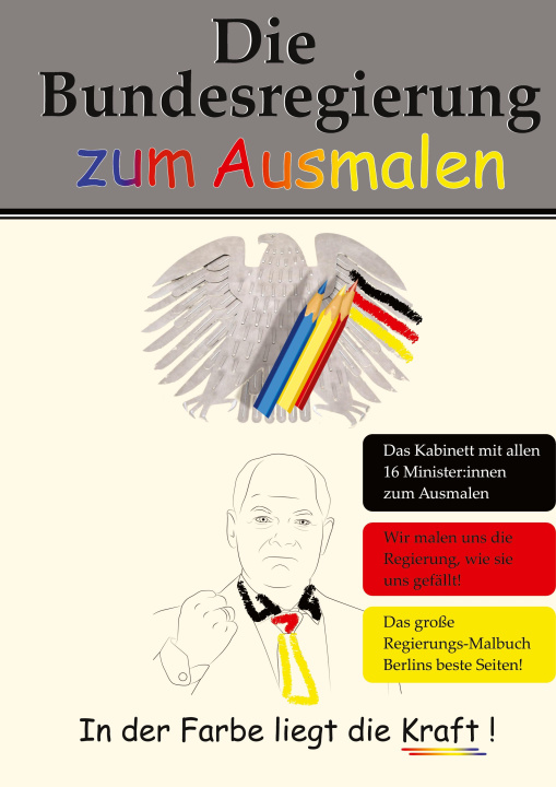 Βιβλίο Die Bundesregierung zum Ausmalen 