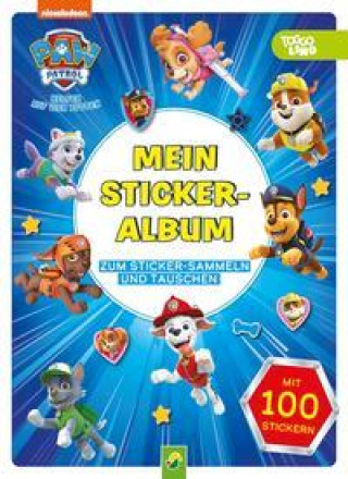 Carte PAW Patrol Mein Stickeralbum mit 100 Stickern 