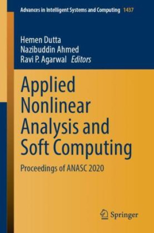 Carte Applied Nonlinear Analysis and Soft Computing Hemen Dutta