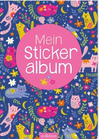 Hra/Hračka Mein Stickeralbum - Katzen 