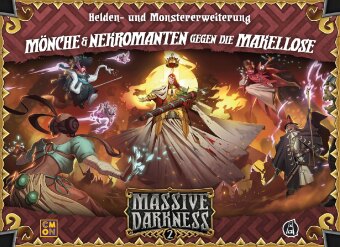 Hra/Hračka Massive Darkness 2  Mönche & Nekromanten gegen die Makellose 