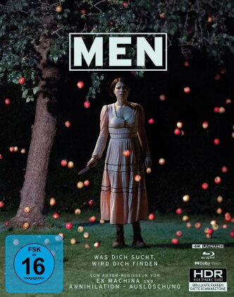 Видео Men - Was dich sucht, wird dich finden 4K, 1 UHD-Blu-ray + 1 Blu-ray (Mediabook A) Alex Garland