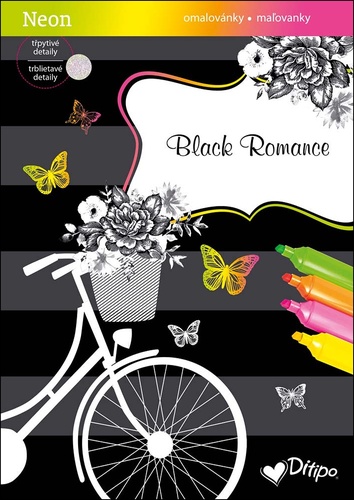 Kniha Black Romance Neon 