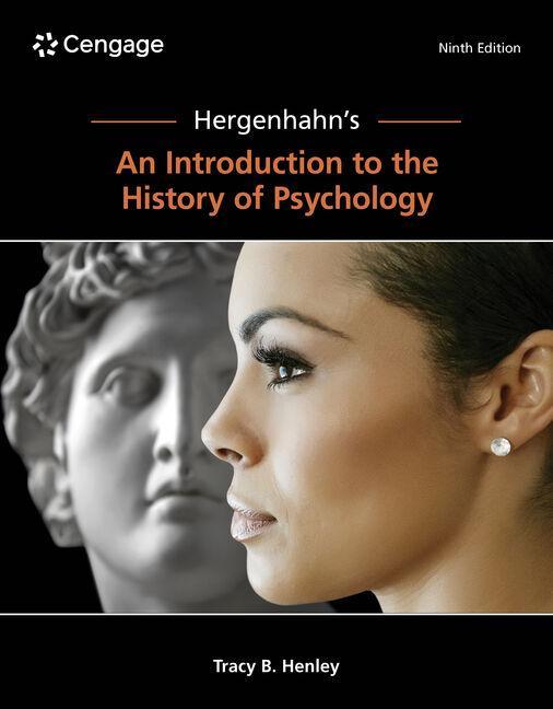 Knjiga Hergenhahn's an Introduction to the History of Psychology 