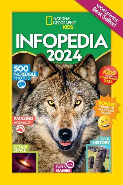 Книга National Geographic Kids Infopedia 2024 (Almanac UK Edition) 