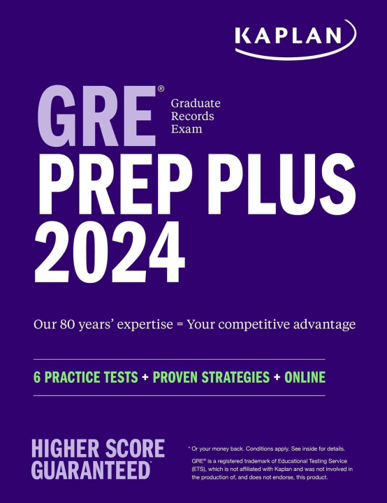 Carte GRE Prep Plus 2024: 6 Practice Tests + Proven Strategies + Online 