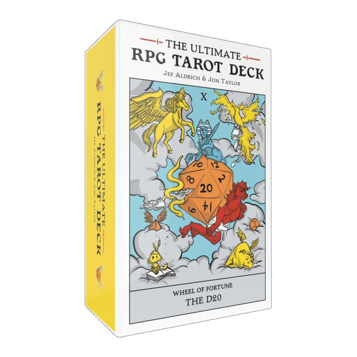 Kniha The Ultimate RPG Tarot Deck Jef Aldrich