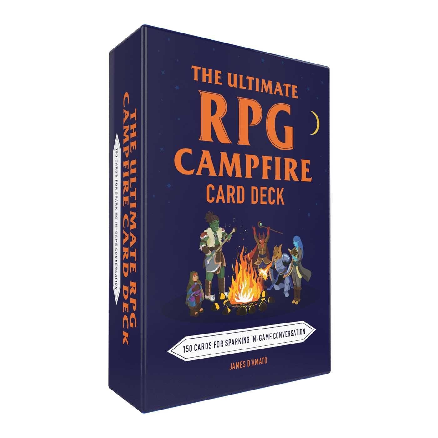 Könyv The Ultimate RPG Campfire Card Deck: 150 Cards for Sparking In-Game Conversation 