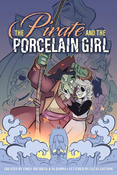 Carte The Pirate and the Porcelain Girl Nj Barna