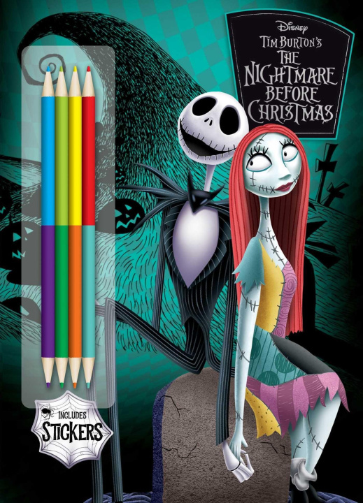 Carte Disney: Tim Burton's the Nightmare Before Christmas: Includes Double-Ended Pencils and Stickers! 