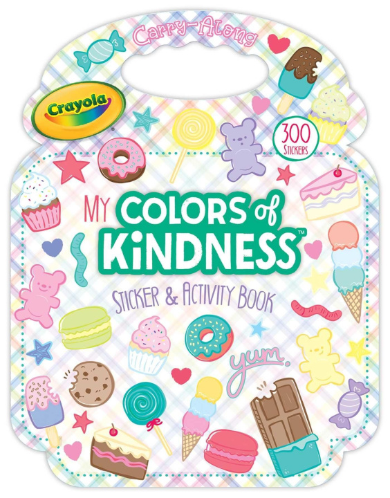 Kniha Crayola: My Colors of Kindness Sticker and Activity Purse 