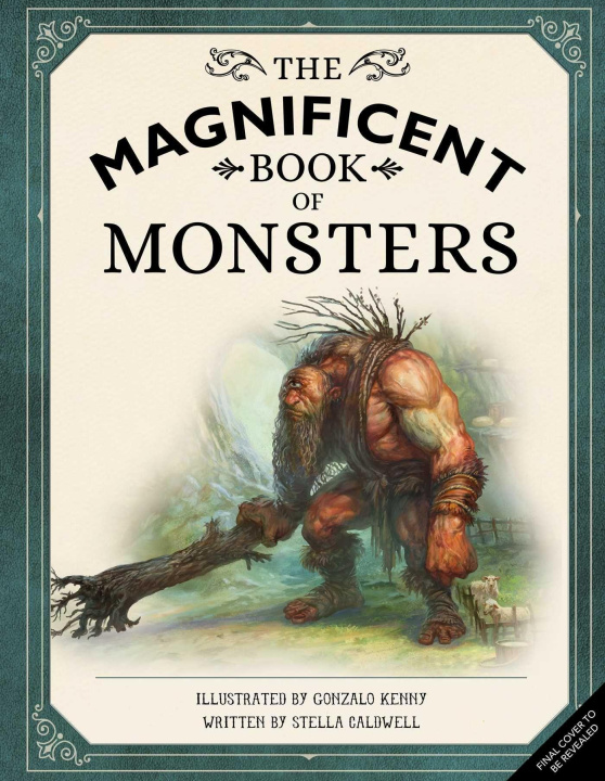 Kniha The Magnificent Book of Monsters Gonzalo Kenny