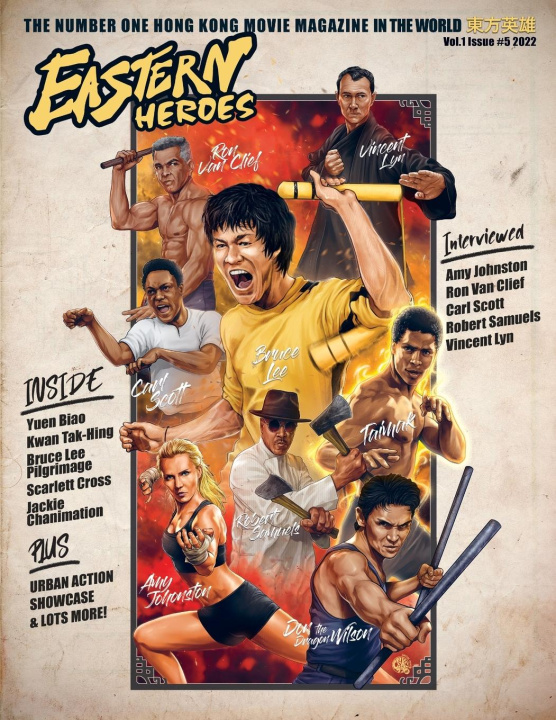 Könyv Eastern Heroes Issue Number 5 Urban action edition 