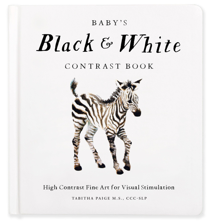 Carte Baby's Black and White Book: High-Contrast Art for Visual Stimulation at Tummy Time 