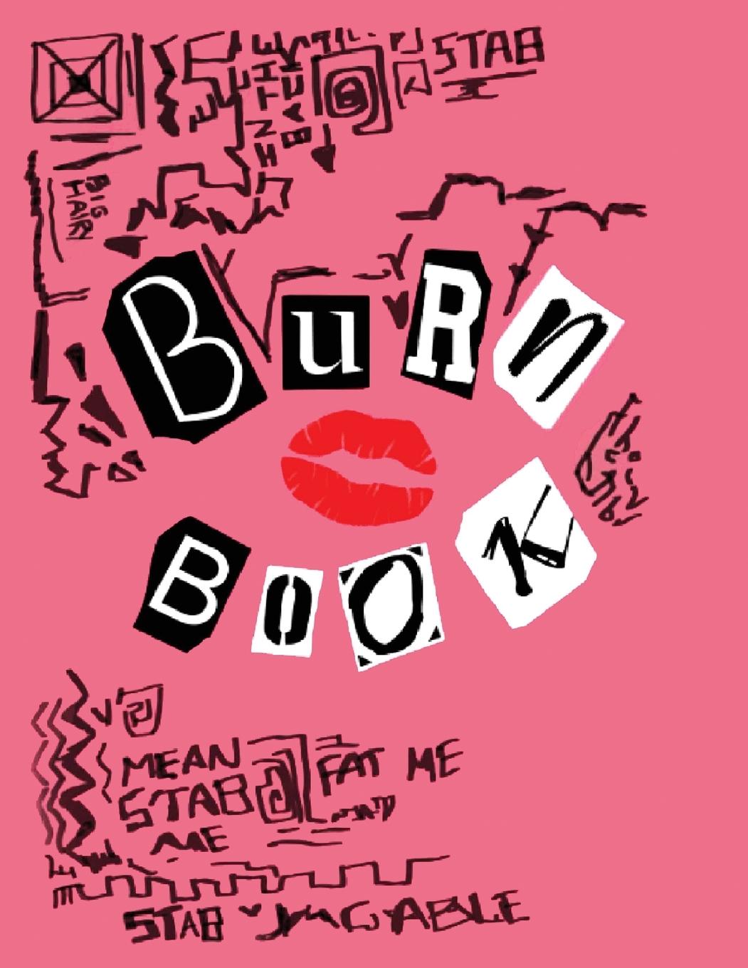 Carte Burn Book Mean Girls 