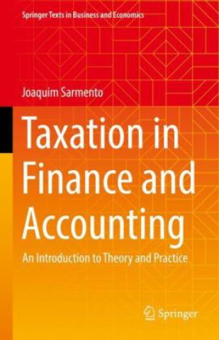 Kniha Taxation in Finance and Accounting Joaquim Miranda Sarmento