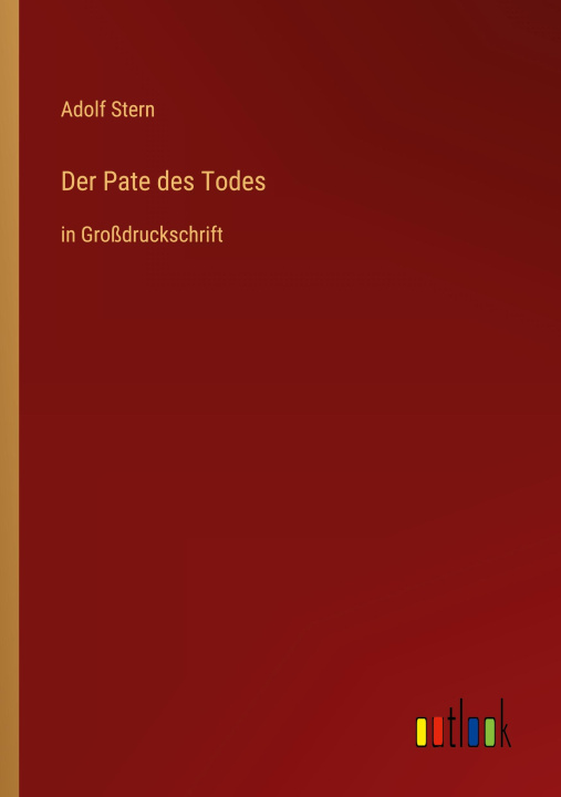 Knjiga Der Pate des Todes Adolf Stern