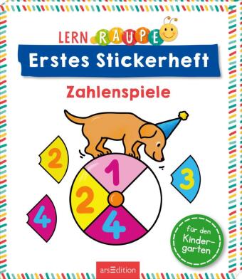 Könyv Lernraupe - Erstes Stickerheft - Zahlenspiele Corina Beurenmeister
