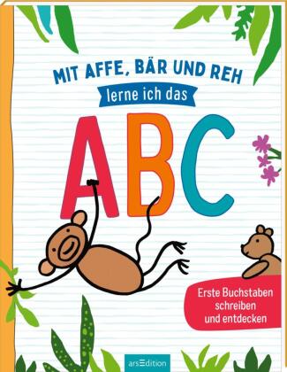Kniha Mit Affe, Bär und Reh lerne ich das ABC Katja Mensing