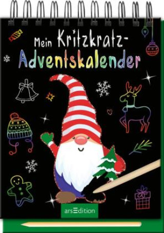 Könyv Mein Kritzkratz-Adventskalender 