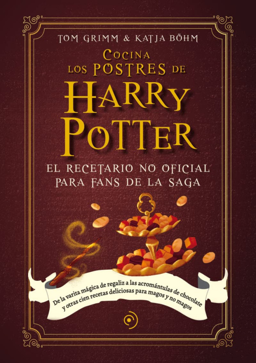 Książka Cocina Los Postres de Harry Potter 