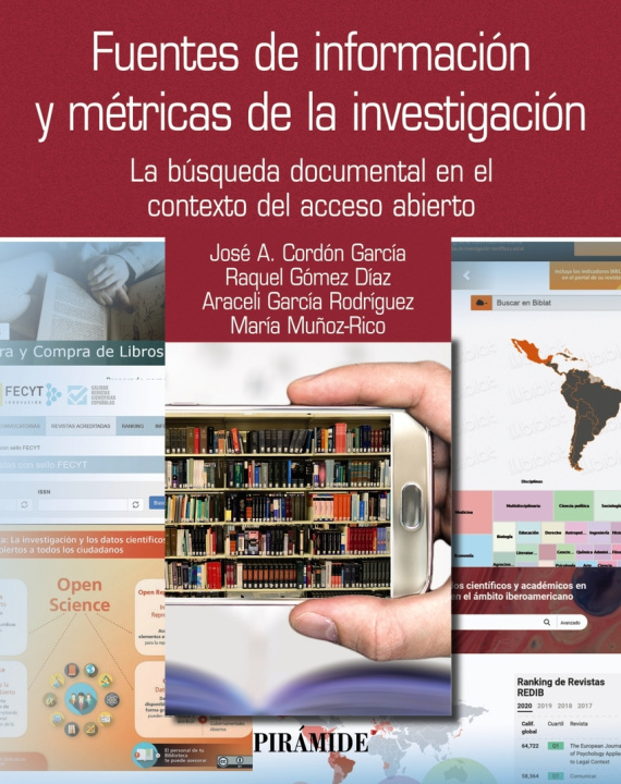 Kniha Fuentes de información y métricas de la investigación 