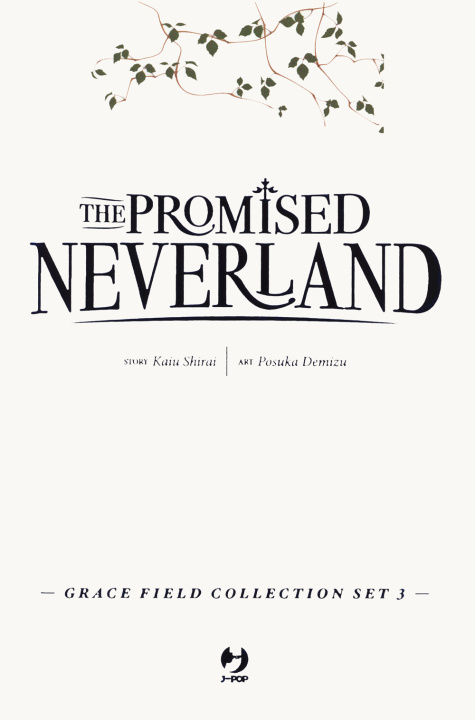 Kniha promised Neverland. Grace field collection set Kaiu Shirai