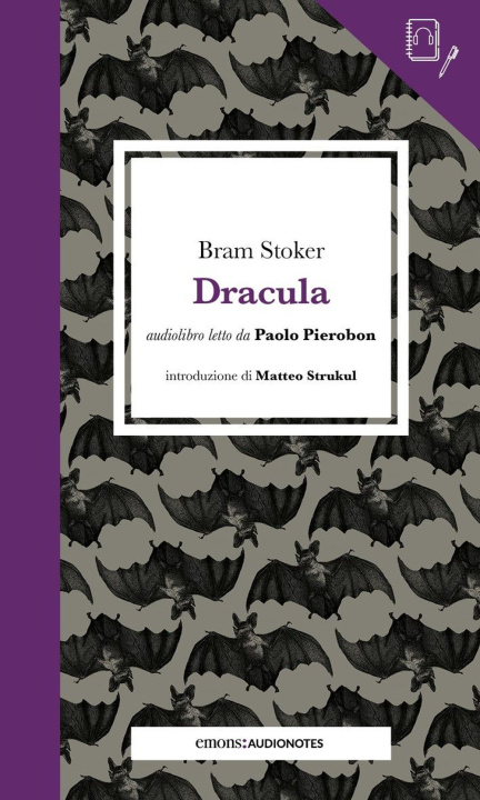 Kniha Dracula letto da Paolo Pierobon Bram Stoker