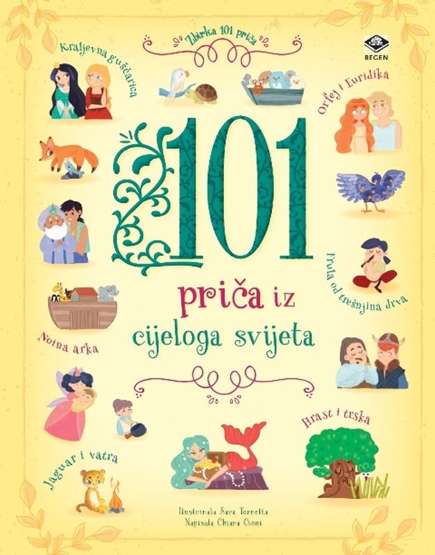 Kniha 101 priča iz cijeloga svijeta Chiara Cioni