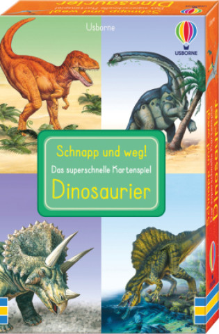 Játék Schnapp und weg! Das superschnelle Kartenspiel: Dinosaurier 