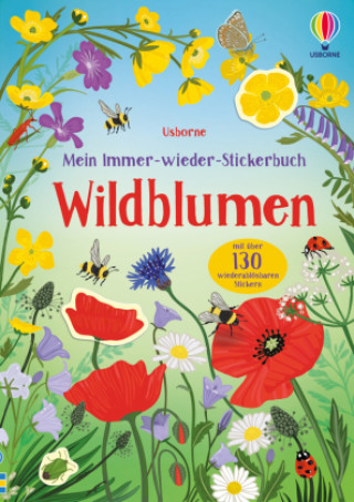 Könyv Mein Immer-wieder-Stickerbuch: Wildblumen Caroline Young