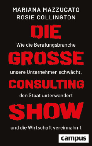 Livro Die große Consulting-Show Mariana Mazzucato