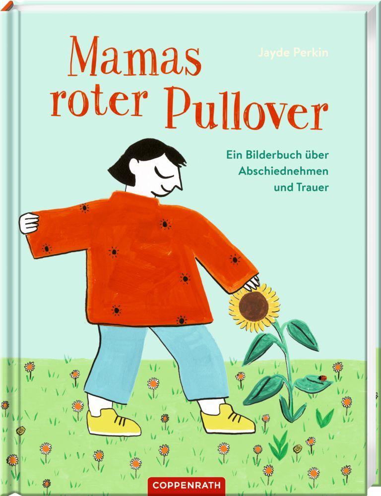 Book Mamas roter Pullover Jayde Perkin