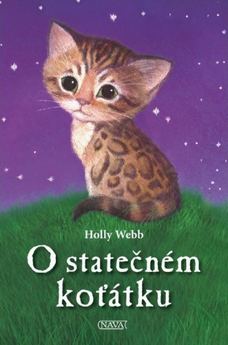 Book O statečném koťátku Holly Webb