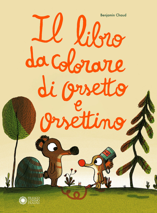 Kniha libro da colorare di Orsetto e Orsettino Benjamin Chaud