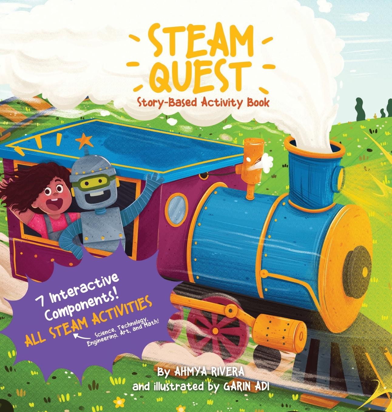 Knjiga STEAM Quest Ahmya SY Rivera