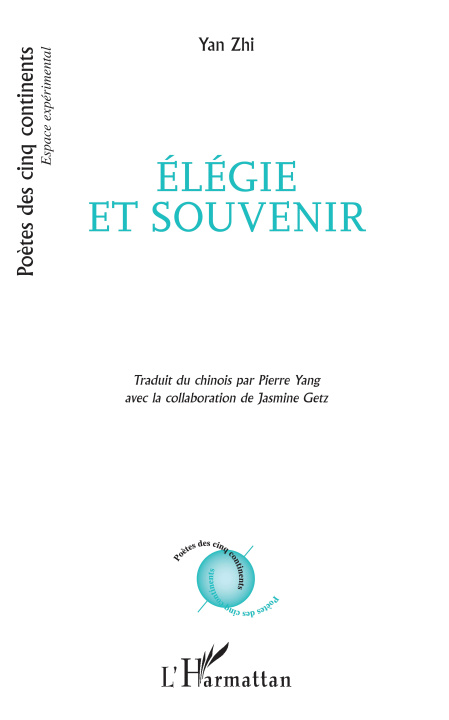 Kniha Élégie et souvenir Zhi