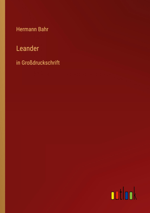 Knjiga Leander Hermann Bahr