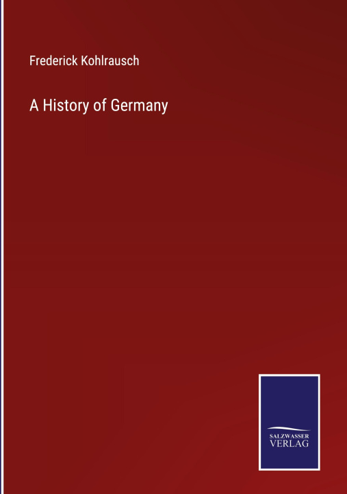 Kniha A History of Germany 