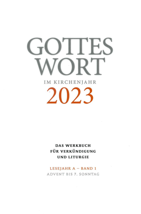 Книга Gottes Wort im Kirchenjahr 