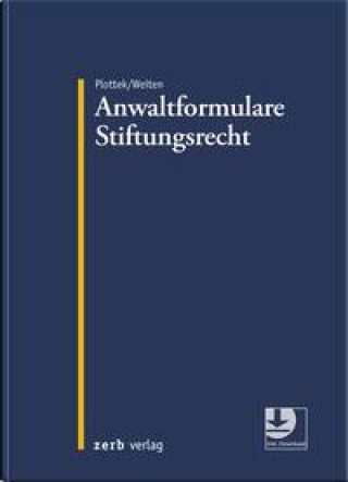 Carte Anwaltformulare Stiftungsrecht Andreas Weiten