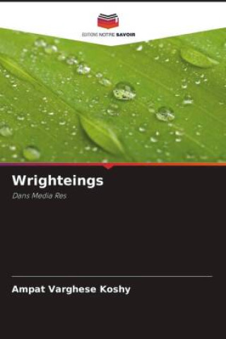 Knjiga Wrighteings Ampat Varghese Koshy