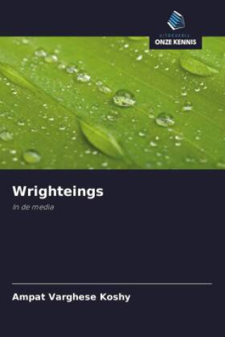 Knjiga Wrighteings Ampat Varghese Koshy