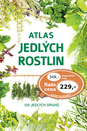 Könyv Atlas jedlých rostlin 