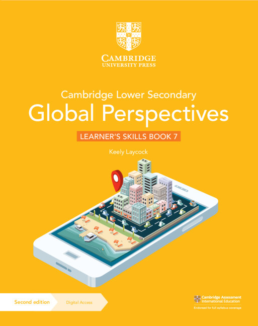 Libro Cambridge Lower Secondary Global Perspectives Learner's Skills Book 7 with Digital Access (1 Year) Keely Laycock