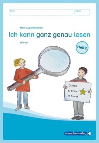 Kniha Mein Lupenleseheft 2 - Ich kann ganz genau lesen - sternchenverlag GmbH