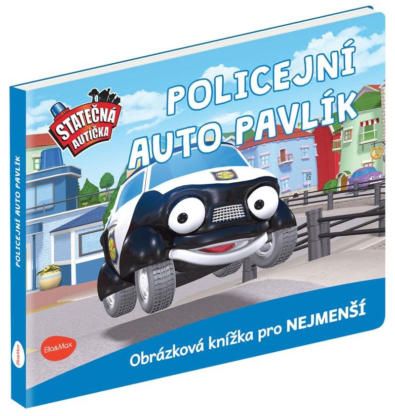 Kniha Policejní auto Pavlík 