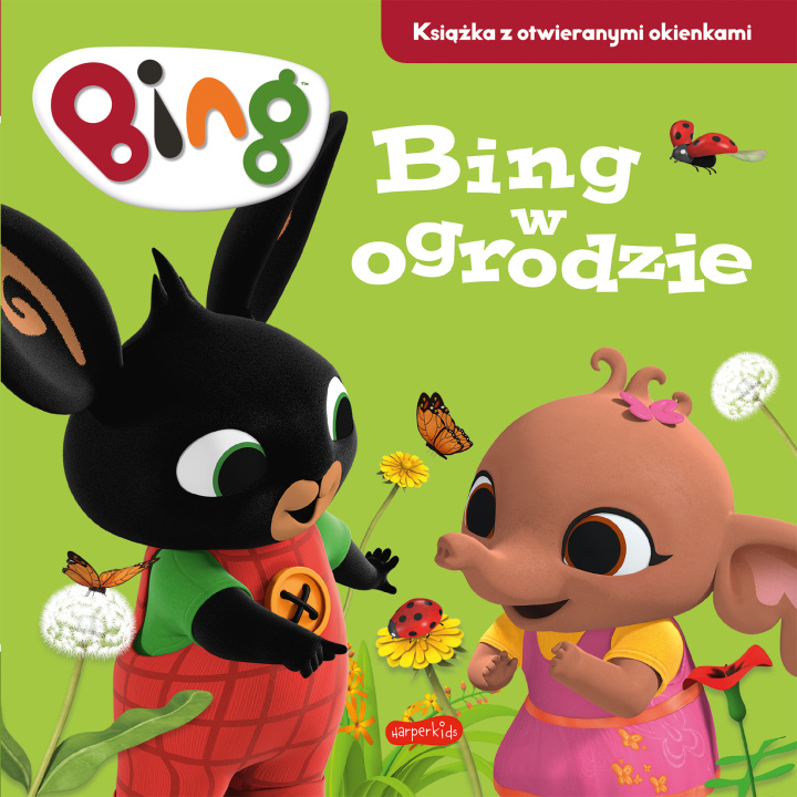 Kniha Bing w ogrodzie. Książka z okienkami Emma Drage