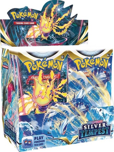Tiskovina Pokémon TCG SWSH12 Tempest Silver - Booster 